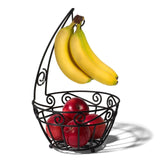 Maxbell 2 Tier Storage Stand Countertop Fruit Basket for Counter Kitchen Bread Snack