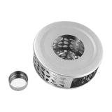 Maxbell Stainless Steel Tea Warmer Hollow Tea Heating Base for Household Cafe Travel