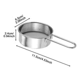 Maxbell Mini Flour Sieve 40 Fine Mesh Strainer Food Colander for Sugar Coffee Pastas