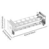 Maxbell Shots Glass Cup Stand Desktop Drinkware Wine Cup Rack for Kitchen KTV Events Type A