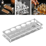 Maxbell Shots Glass Cup Stand Desktop Drinkware Wine Cup Rack for Kitchen KTV Events Type C
