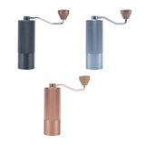 Maxbell Manual Coffee Bean Grinder Sturdy Stainless Steel for Travel Camping Outside black