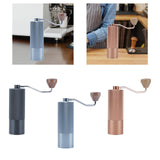 Maxbell Manual Coffee Bean Grinder Sturdy Stainless Steel for Travel Camping Outside black