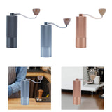 Maxbell Manual Coffee Bean Grinder Sturdy Stainless Steel for Travel Camping Outside black