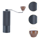 Maxbell Manual Coffee Bean Grinder Sturdy Stainless Steel for Travel Camping Outside black