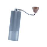 Maxbell Manual Coffee Bean Grinder Sturdy Stainless Steel for Travel Camping Outside gray