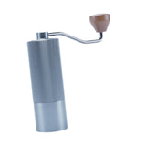 Maxbell Manual Coffee Bean Grinder Sturdy Stainless Steel for Travel Camping Outside gray