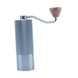 Maxbell Manual Coffee Bean Grinder Sturdy Stainless Steel for Travel Camping Outside gray