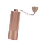 Maxbell Manual Coffee Bean Grinder Sturdy Stainless Steel for Travel Camping Outside gold