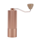 Maxbell Manual Coffee Bean Grinder Sturdy Stainless Steel for Travel Camping Outside gold