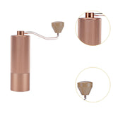 Maxbell Manual Coffee Bean Grinder Sturdy Stainless Steel for Travel Camping Outside gold