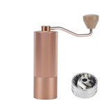 Maxbell Manual Coffee Bean Grinder Sturdy Stainless Steel for Travel Camping Outside gold