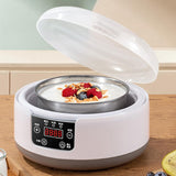 Maxbell Digital Yogurt Maker DIY Low Noise Household Stainless Steel Inner Container