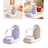 Maxbell Hand Crank Fruit Peel Stainless Steel Pear Corer for Home Dining Room Travel Milk tea