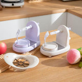 Maxbell Hand Crank Fruit Peel Stainless Steel Pear Corer for Home Dining Room Travel Milk tea