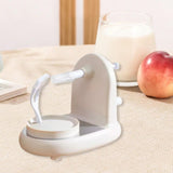 Maxbell Hand Crank Fruit Peel Stainless Steel Pear Corer for Home Dining Room Travel Milk tea