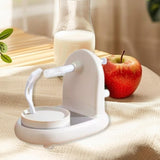 Maxbell Hand Crank Fruit Peel Stainless Steel Pear Corer for Home Dining Room Travel Milk tea