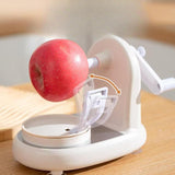 Maxbell Hand Crank Fruit Peel Stainless Steel Pear Corer for Home Dining Room Travel Milk tea