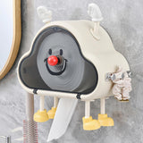 Maxbell Wall Toilet Paper Dispenser Shaped Tissue Box for Dorm Apartment Hotel