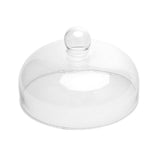 Maxbell Cake Stand with Glass Dome Dish Bread Display for Festive Party Hotels Shops S