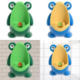 Maxbell Frog Standing Potty Trainer Urinal Urinals Toilet Training for Boys Toddlers green