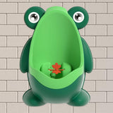 Maxbell Frog Standing Potty Trainer Urinal Urinals Toilet Training for Boys Toddlers green