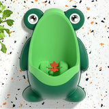 Maxbell Frog Standing Potty Trainer Urinal Urinals Toilet Training for Boys Toddlers green