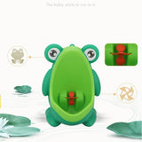 Maxbell Frog Standing Potty Trainer Urinal Urinals Toilet Training for Boys Toddlers green