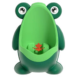 Maxbell Frog Standing Potty Trainer Urinal Urinals Toilet Training for Boys Toddlers green