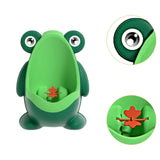 Maxbell Frog Standing Potty Trainer Urinal Urinals Toilet Training for Boys Toddlers green