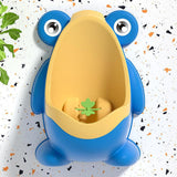Maxbell Frog Standing Potty Trainer Urinal Urinals Toilet Training for Boys Toddlers blue