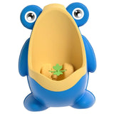 Maxbell Frog Standing Potty Trainer Urinal Urinals Toilet Training for Boys Toddlers blue
