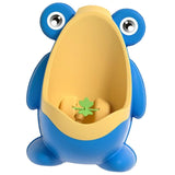 Maxbell Frog Standing Potty Trainer Urinal Urinals Toilet Training for Boys Toddlers blue