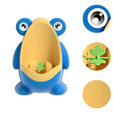 Maxbell Frog Standing Potty Trainer Urinal Urinals Toilet Training for Boys Toddlers blue