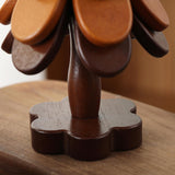 Maxbell Wooden Tree Coasters Housewarming Gift Wooden Trivets for Pan Hot Pot Teapot blue moon