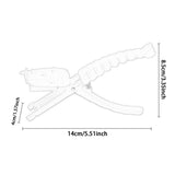 Maxbell Crawfish Sheller Manual Kitchen Tool Shrimp Peeler for Home Party Restaurant Red