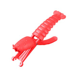 Maxbell Crawfish Sheller Manual Kitchen Tool Shrimp Peeler for Home Party Restaurant Red