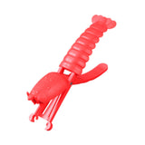 Maxbell Crawfish Sheller Manual Kitchen Tool Shrimp Peeler for Home Party Restaurant Red