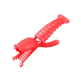 Maxbell Crawfish Sheller Manual Kitchen Tool Shrimp Peeler for Home Party Restaurant Red