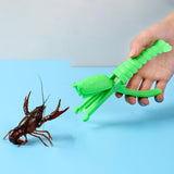 Maxbell Crawfish Sheller Manual Kitchen Tool Shrimp Peeler for Home Party Restaurant Green
