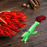 Maxbell Crawfish Sheller Manual Kitchen Tool Shrimp Peeler for Home Party Restaurant Green