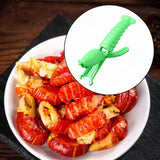Maxbell Crawfish Sheller Manual Kitchen Tool Shrimp Peeler for Home Party Restaurant Green