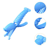 Maxbell Crawfish Sheller Manual Kitchen Tool Shrimp Peeler for Home Party Restaurant Blue