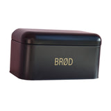Maxbell Metal Bread Box Bin with Hinged Lid Large Capacity for Kitchen Toasts Bakery