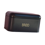 Maxbell Metal Bread Box Bin with Hinged Lid Large Capacity for Kitchen Toasts Bakery
