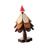 Maxbell Wooden Trivets 1 Stand Table Decor Wooden Table Mat for Plates Bowls Counter red hat