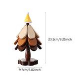 Maxbell Wooden Trivets 1 Stand Table Decor Wooden Table Mat for Plates Bowls Counter yellow hat