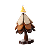 Maxbell Wooden Trivets 1 Stand Table Decor Wooden Table Mat for Plates Bowls Counter yellow hat
