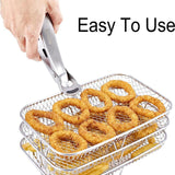 Maxbell 3x Air Fryer Racks Kitchen Air Fryer Accessories Stainless Steel Fryer Racks
