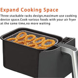 Maxbell 3x Air Fryer Racks Kitchen Air Fryer Accessories Stainless Steel Fryer Racks